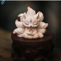Houchu Tượng Động Vật Nhựa Trang Trí Máy Tính Để Bàn Văn Phòng