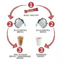 Hougu Coffee Instant Three-One Coffee