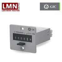 Hour Meter có nút reset, mặt vuông 90-264 VAC GIC 34A22A