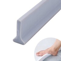 (House) 100-300CM Cao Su Silicone Vòi Hoa Sen Chặn Nước Phòng Tắm Dải Chống Thấm Nước