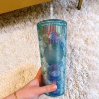 (House) Dành Cho starbucks Cup Siren Nàng Tiên Cá Nữ Thần Cho Aurora Cốc Rơm Dung Tích Lớn 700ml