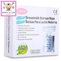 [HOUSE OF GAU] Túi trữ sữa Unimom Compact không BPA 210ml (30 túi/hộp) UM870251 (V125)