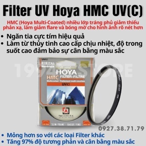 Kính lọc Hoya HMC UV(C) - 49mm