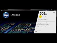 HP 508X High Yield Yellow Original LaserJet Toner Cartridge (CF362X)