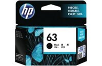 HP 63 Black Original Ink Cartridge F6U62AA 618EL