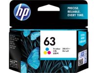 HP 63 Tri-color Original Ink Cartridge (F6U61AA)