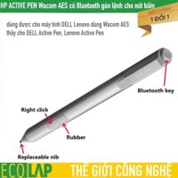 HP ACTIVE PEN Wacom AES có Bluetooth gán lệnh cho nút bấm Dùng được cho máy tính DELL , Lenovo dùng Wacom AES