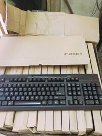 HP BT-KB104U-B Black Wired US 104 Key USB hàng OEM newbox