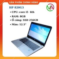 HP Elitebook 820 G3 | Core i5 – 6200U | Ram 8GB | SSD 256GB | Màn 12.5 Inch (99%)