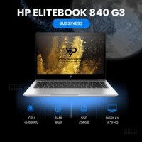 HP ELITEBOOK 840G3 i5-6300U | 8GB | 256G | 14" FHD