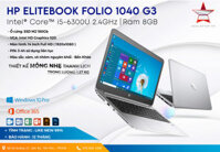 HP Folio Elitebook 1040g3 i5 6300u ram 8gb ssd 180gb 14inch