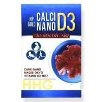 Hp Gold Calci Nano D3 Tảo Biển Đỏ K2