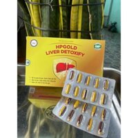 HP GOLD LIVER DETOXIFY - Giải độc gan, hạ men gan cao, thanh nhiệt, tăng cường chức năng gan