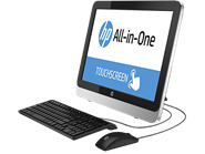 Máy tính để bàn HP 22-2027_K5L73AA - Intel Core i5 4460T 1.9 GHz, 4GB RAM, 1TB HDD, Intel HD Graphics, 21.5Inch TouchScreen