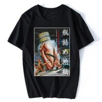 H.p. Lovecraft Địa Ngục Trong Chai Áo nam Mới Nhất Cổ Tròn Cotton Thoải Mái Áo Thun Anime Ngộ nghĩnh Tee Cao Cấp