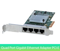 HP NC365T Quad Port Gigabit Ethernet Network Adapter PCI-E