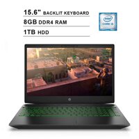 HP Pavilion 15.6 Inch FHD 1080P Gaming Laptop (Intel 4-Core i5-8300H up to 4.0 GHz, NVIDIA GeForce GTX 1050 4GB, 8GB DDR4 RAM, 1TB HDD, Backlit KB,...