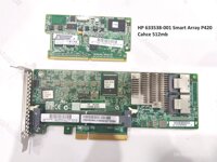 HP Smart Array p420+512mb FBWC 6gb 2p SAS Controller raid Card – P/N: 631670-B21