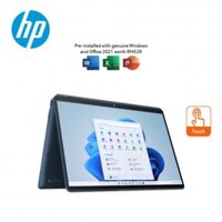 HP Spectre x360 14-ef0013dx i7-1255U/ 16G / 1TB SSD PCIE /13.5"Touch3k2k/ Win 11 /FG/ BKLED/Nocturne Blue