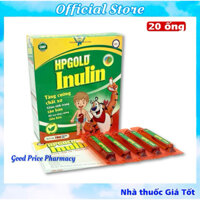 HP Super Gold Inulin Hỗ Trợ Tăng Chất Xơ, Giảm Táo Bón Hiệu Quả Hộp 20 Ống