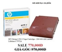HP Ultrium LTO 2 Tape Cartridge – 200/400 GB Limited Lifetime C7972A