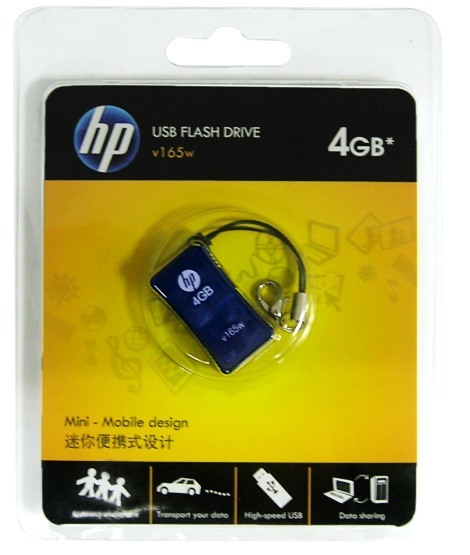 USB HP V165 (V165W) 4GB - USB 2.0