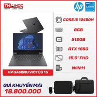 HP Victus 15 Core i5 12450H 8GB RAM 512GB SSD GTX1650 Gaming Laptop