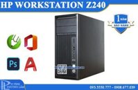 HP WORKSTATION Z240 MT / INTEL XEON E3-1240 V6 (Turbo 4.1 GHz) 8 LUỒNG / DDR4 16GB / SSD NVME 512GB / GTX 1050Ti
