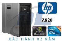 Hp WorkStation z820/ Xeon E5-2680/ VGA Quadro K4000/ SSD 256G+HDD 2T cấu hình mạnh