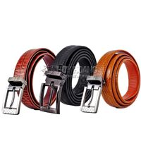 HP5120-21-22 - Dây thắt lưng nữ Huy Hoàng vân cá sấu 2,5P màu da, đen, nâu - Nâu