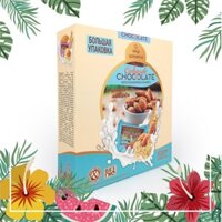 [HP9093]  HG0901 Bánh yến mạch vị hạnh nhân nhập khẩu Nga - Bánh Cobarde Chocolate with almonds hộp 400g - HSD: 12 tháng