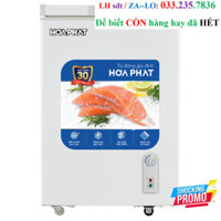 HPF AD6107 -- Tủ đông Hòa Phát 107L HPF-AD6107 (1 ngăn đông 1 cánh) - HÀNG CHÍNH HÃNG