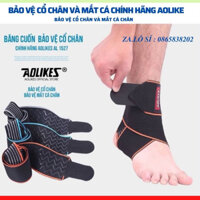 [HQB-ĐỐNG ĐA]Bảo vệ cổ chân - Bảo vệ mắt cá chân Cao Cấp Chính Hãng Aolike, FREE size, co dãn tốt nhất