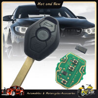 Hqm _ 433 MHz 3 Nút Chìa Khóa Ô Tô Từ Xa Fob Với Chip ID44 Cho Xe BMW E46 E39 3 5 7 Series