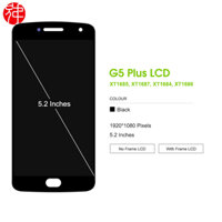 Hr Màn hình cảm ứng phía trước Màn hình LCD 5.2 "XT1685 cho Moto G5 Plus Bộ số hóa màn hình cảm ứng LCD XT1683 XT1687 XT1684 LCD