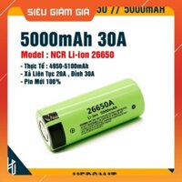 hr7 Pin 26650 5000mAh xả cao 30A