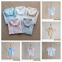 [Hrnee] Áo polo , Áo sơ mi cho bé trai bé gái