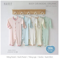 🍃HRNEE Modal Organic kiểu Body dài tay🍃Mom's Mía