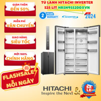 HRSN9552DDXVN (K Vòi) | HRSN9552DWDXVN (Có Vòi) Tủ lạnh Hitachi 2 cánh Side By Side Inverter 525 lít