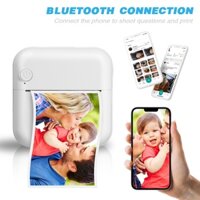 Hs Máy In Nhiệt mini Màu Xanh Dương Tương Thích Với ios Và android