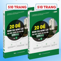 [HSA 2025] - Sách 20 đề ôn thi đánh giá năng lực Đại học Quốc gia Hà Nội -  Moonbook