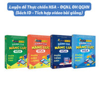 [HSA] Sách - Combo Luyện đề thực chiến đánh giá năng lực (Định tính + Định Lượng + Khoa Học + Tiếng Anh)