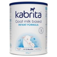 [HSD: 02.2024] Sữa Dê Kabrita số 1, lon 800gr, cho bé từ 0 đến 12 tháng tuổi, NK từ Hà Lan