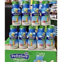 🥦🥛🍼[HSD 08/2024] Thùng 24 chai Sữa nước Pediasure bổ sung chất Xơ cho bé PEDIASURE Grow & Grain with FIBER  của MỸ🥬🍼🥛