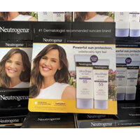 🌝🏖[HSD 08/2026] Set kem chống nắng kiềm dầu Neutrogena Ultra Sheer Dry touch SPF 55 của Mỹ 147ml và88ml🏝🌝