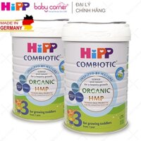 [HSD: 09/09/2024] Combo 2 Hộp Sữa Bột HiPP Organic Combiotic Số 3 800g