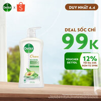 [HSD 09.2025] Sữa tắm Dettol Onzen kháng khuẩn dưỡng ẩm bơ & lô hội - chai 950g