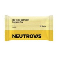 (HSD: 10/2025) Combo 20 Gói Khăn Giấy Ướt Đa Dụng Không Mùi An Toàn Neutrovis - (Gói 10tờ)