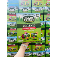 🍎🍏🍓[HSD 10/2025] KẸO DẺO TRÁI CÂY BLACK FOREST ORGANIC GUMMY BEAR - Kẹo Gấu siêu yêu cho các bé🍒🍉🍍🍋🍊