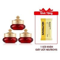 (HSD: 10/2026) Combo 3 Kem Dưỡng Da Whoo Jinyulhyang Intensive Revitalizing Cream 10mlx3 (N)